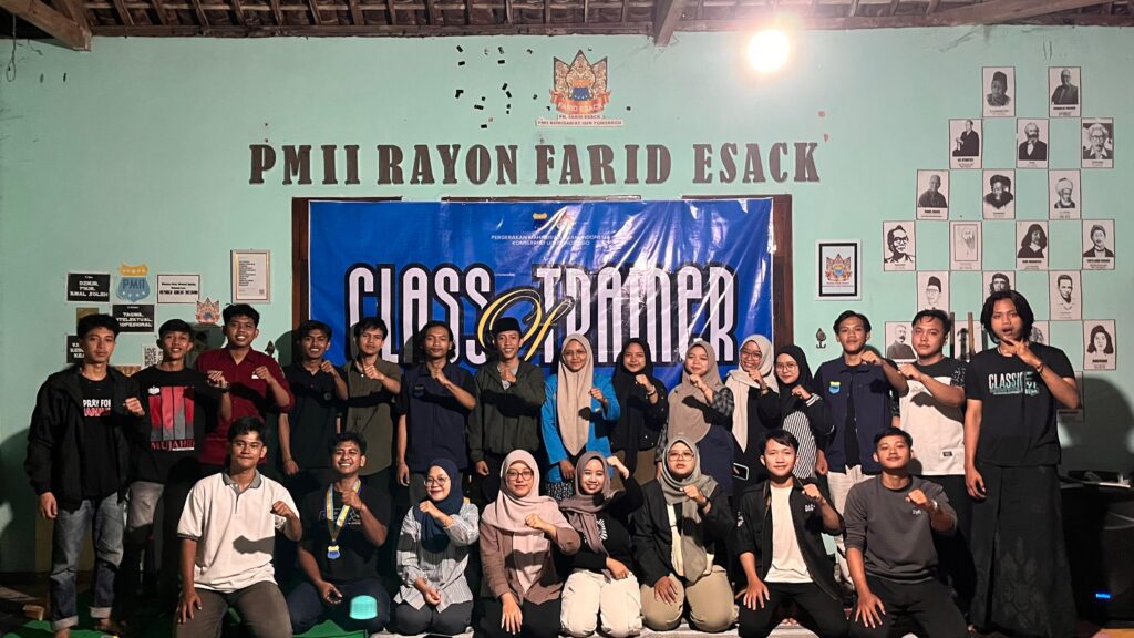 Class of Trainer PMII UIN Ponorogo: Membumikan Ideologi, Merancang Kaderisasi Militan!